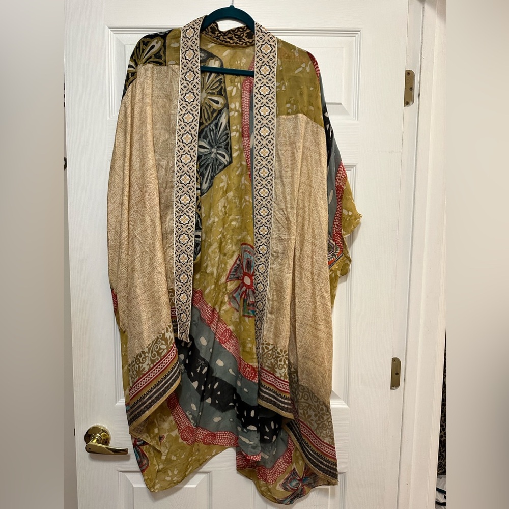 Beautiful artful vest / jacket / shawl - Picture 1 of 2